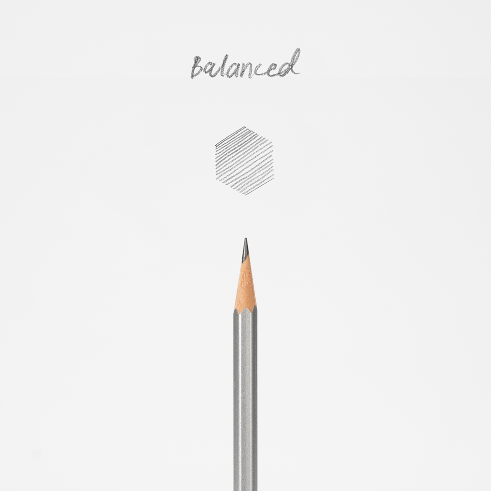 블랙윙 Blackwing Vol.140 볼륨 시리즈 한정판 연필 - 요리 예술(The Culinary Arts) Balanced 흑연 코어 3B 연필