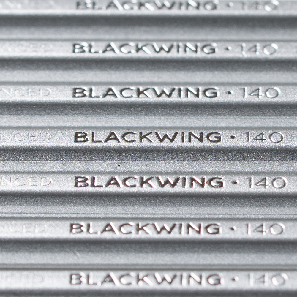 블랙윙 Blackwing Vol.140 볼륨 시리즈 한정판 연필 - 요리 예술(The Culinary Arts) 실버 각인