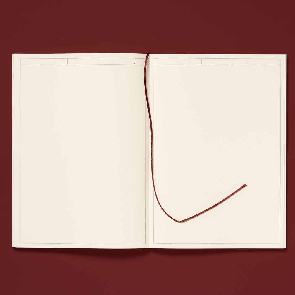 미도리 엠디노트 저널 Midori MD Notebook Journal L A5 사이즈 - 프레임 Frame 내지