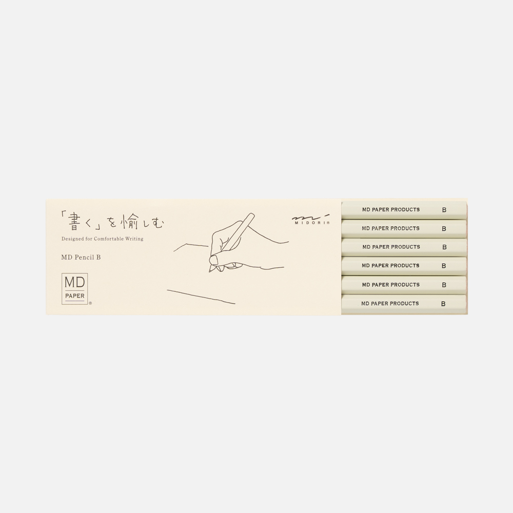 midori 미도리 MD 연필 미도리노트와 함께 사용하기 좋은 필기구 midori md pencil - 패키지