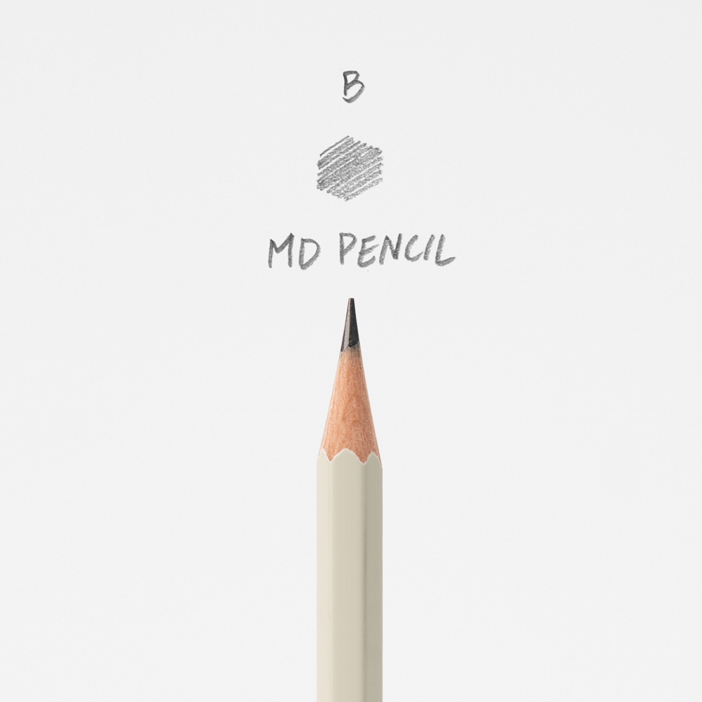 미도리 MD 연필 미도리노트와 함께 사용하기 좋은 필기구 midori md pencil - B 경도 흑연 사용